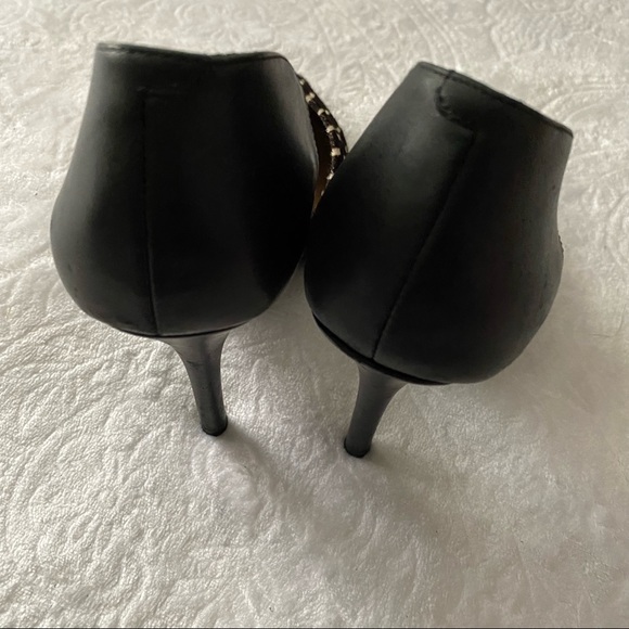 Joes Jeans Calf Hair D’orsay Pointed Toe Heels - Picture 12 of 14